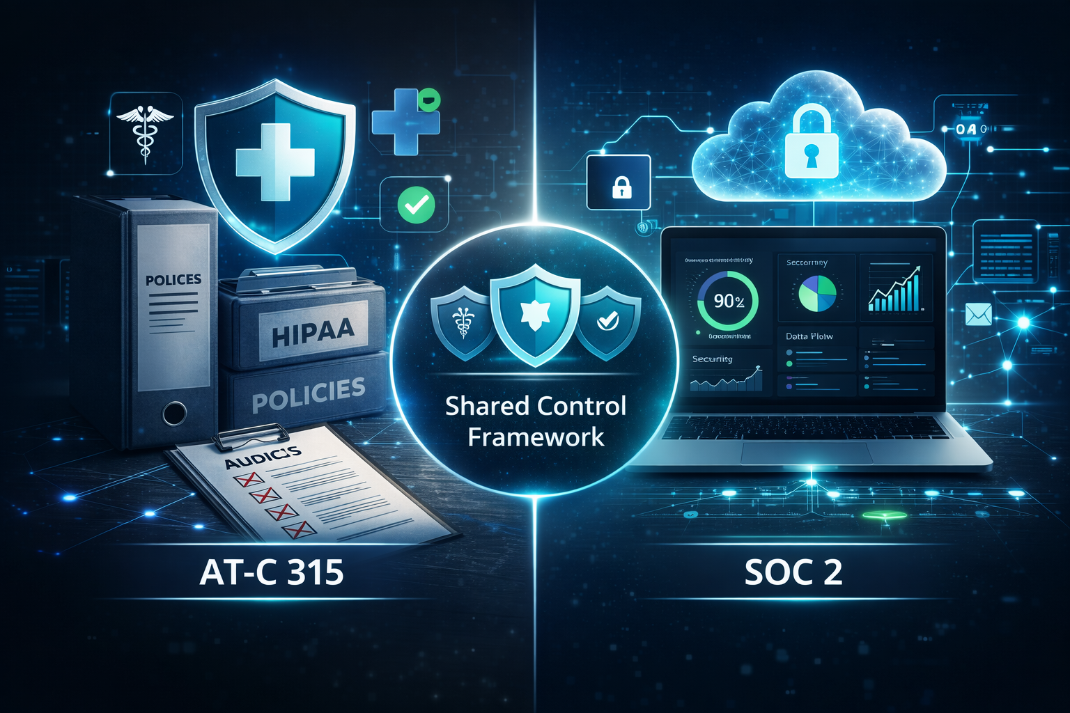 AT-C 315 vs SOC 2 healthcare