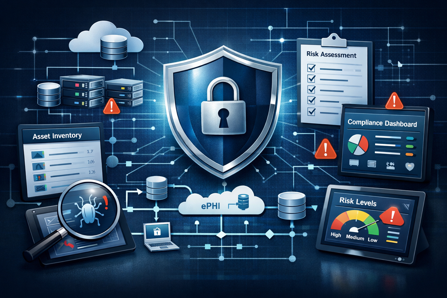 HIPAA risk assessment for healthcare startups